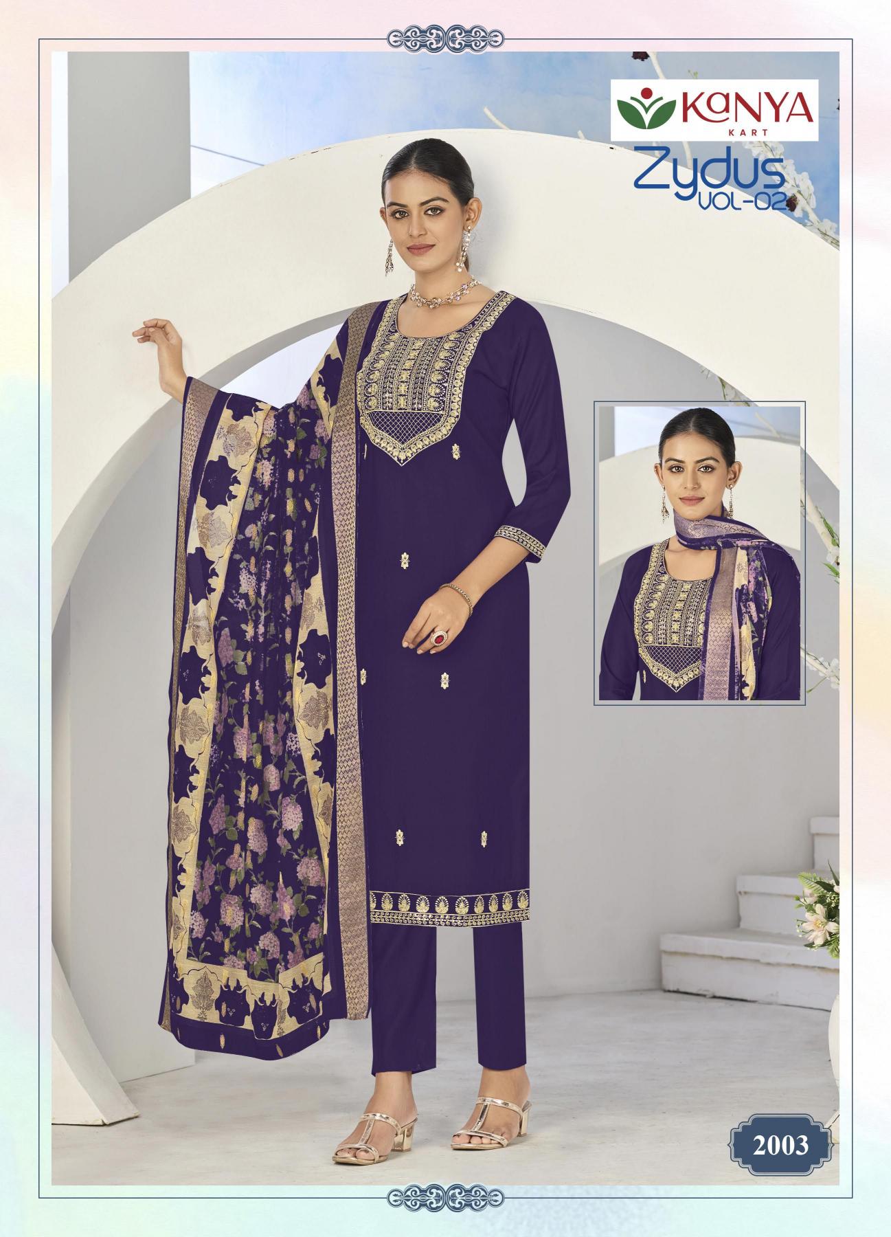 Kanya Zydus vol 2 catalog kurti wholesaler in udaipur