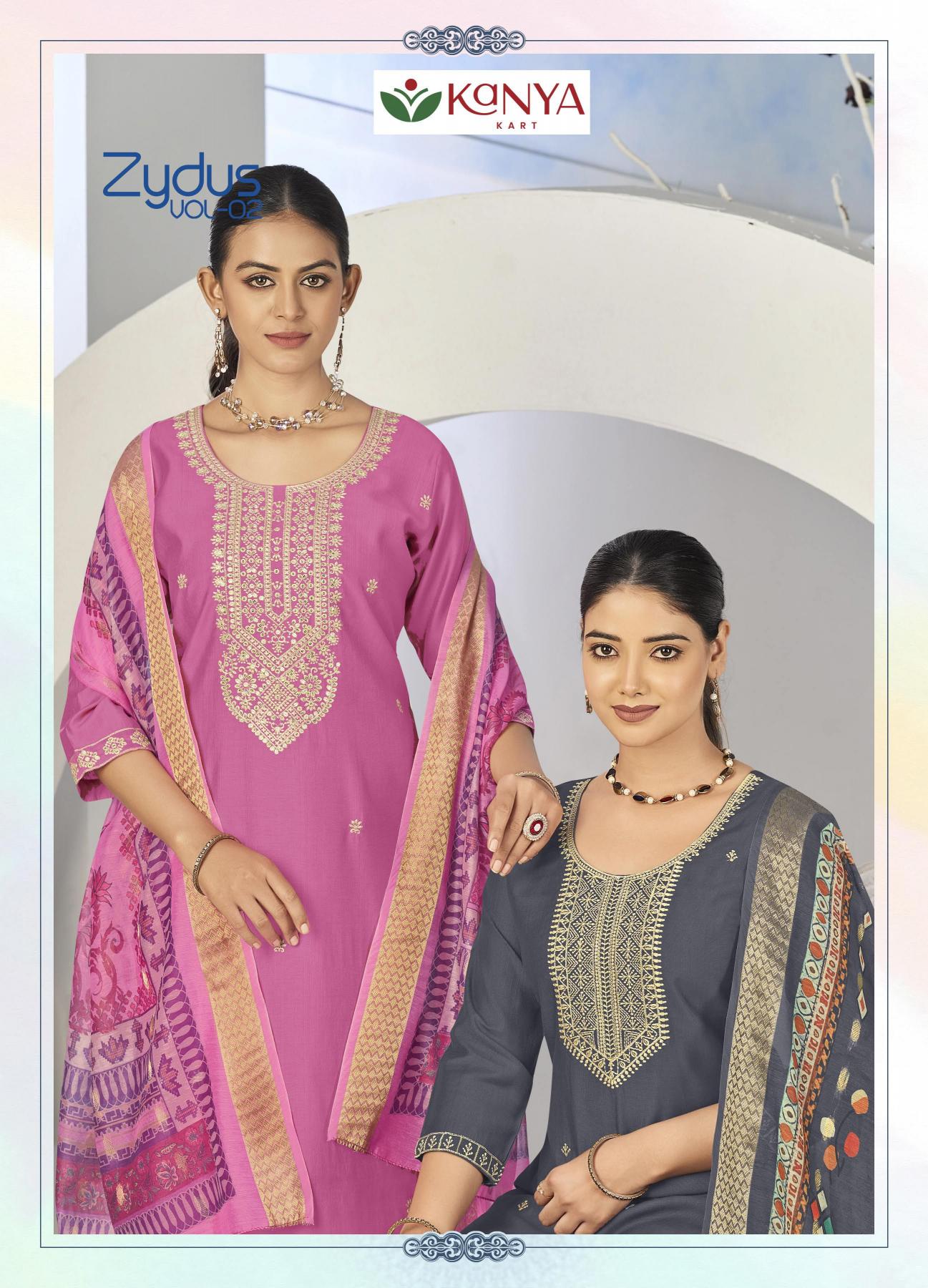 Kanya Zydus vol 2 catalog kurti wholesaler in udaipur