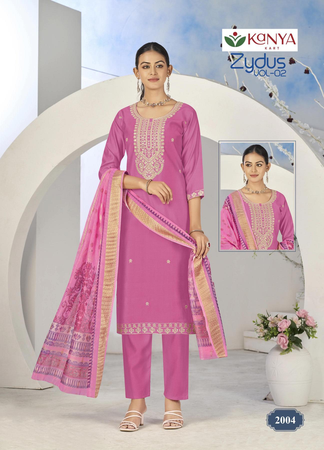 Kanya Zydus vol 2 catalog kurti wholesaler in udaipur