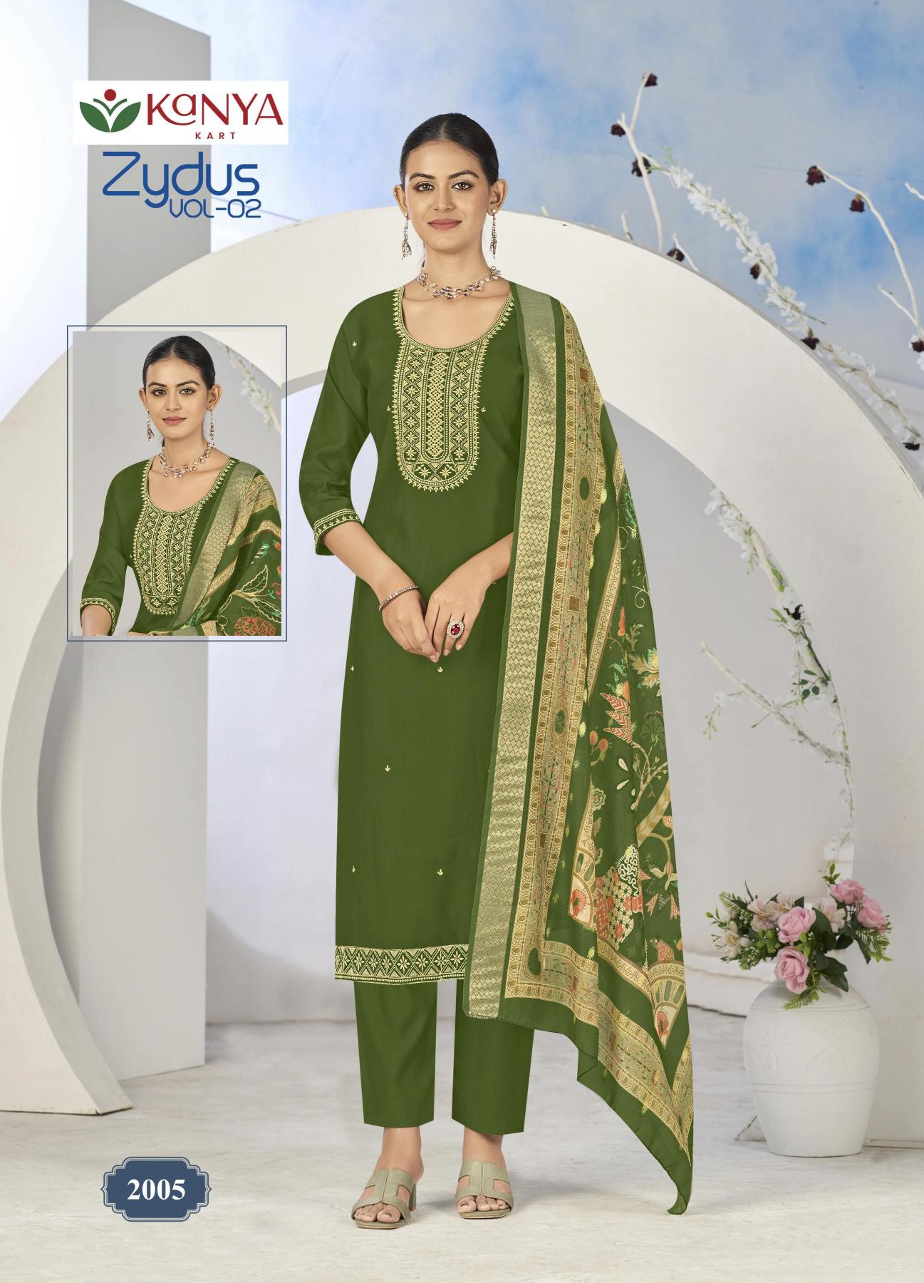 Kanya Zydus vol 2 catalog kurti wholesaler in udaipur