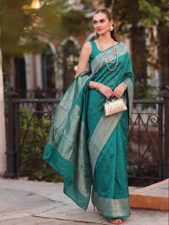 KATHA COTTON by SHREE SHYAM FASHION fancy designer Cotton Blend fabric saree wholesale with Fancy latkan 