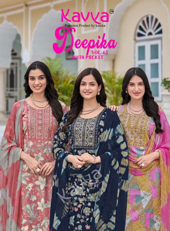 Kavya Deepika vol 65 catalog kavya kurtis wholesale online