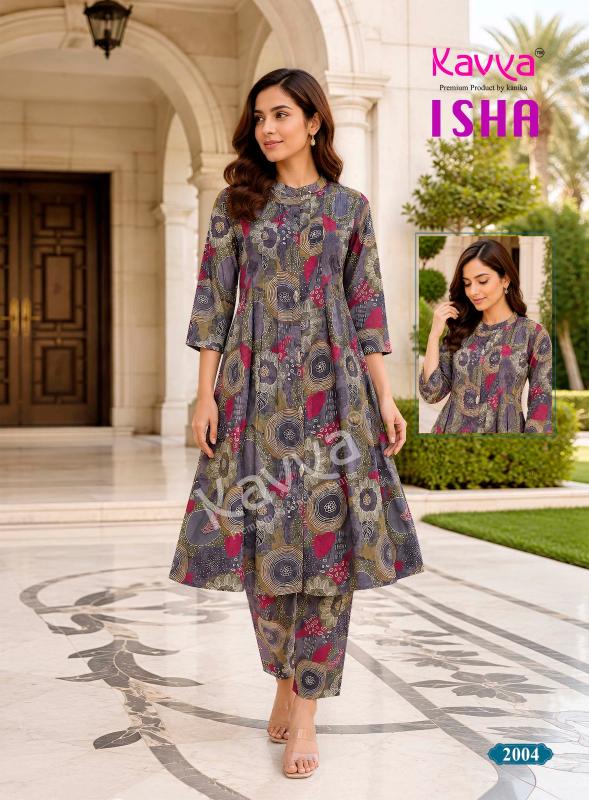 Kavya Isha vol 2 catalog coord set wholesale market