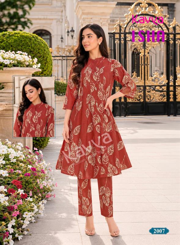 Kavya Isha vol 2 catalog coord set wholesale market