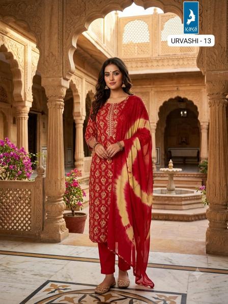 Kaya Urvashi vol 3 catalog kaya kurtis wholesale online