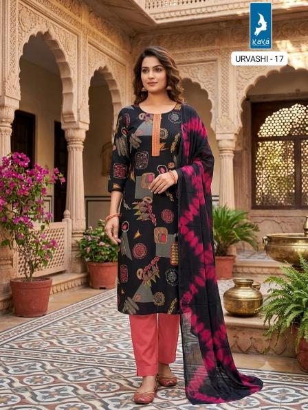 Kaya Urvashi vol 4 catalog kaya wholesale kurtis