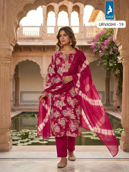 Kaya Urvashi vol 4 catalog kaya wholesale kurtis