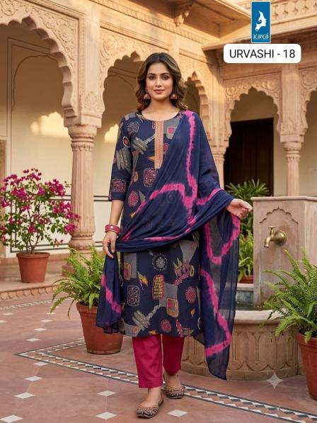 Kaya Urvashi vol 4 catalog kaya wholesale kurtis