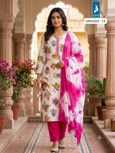 Kaya Urvashi vol 5 catalog chennai wholesale kurtis