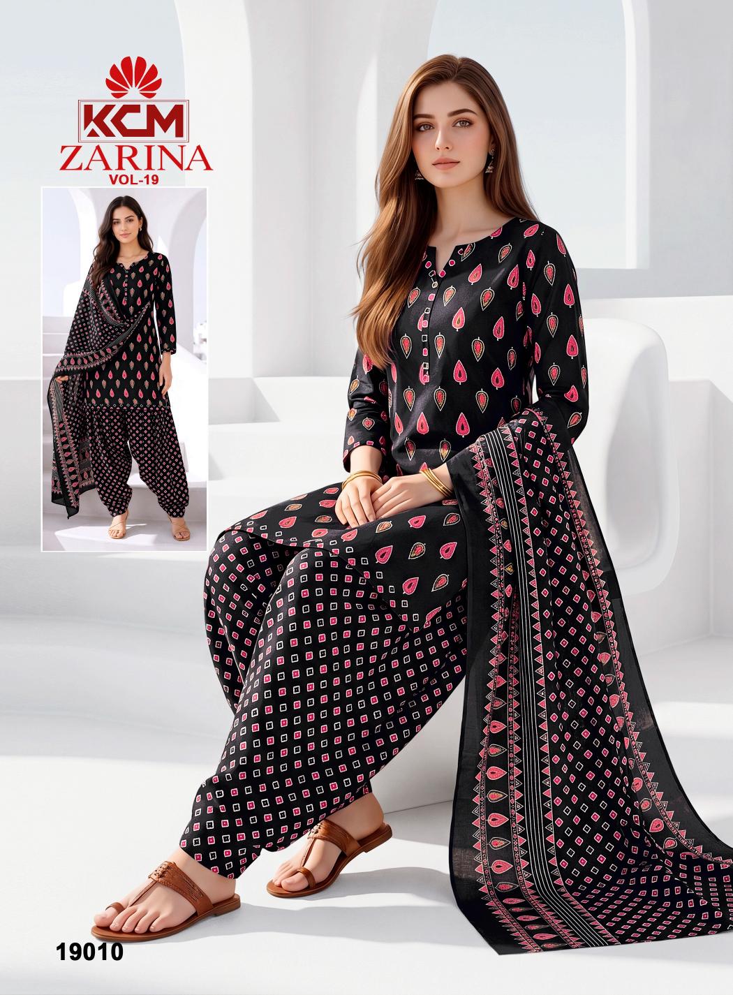 KCM Zarina vol 19 catalog kurtis wholesale dealers in hyderabad