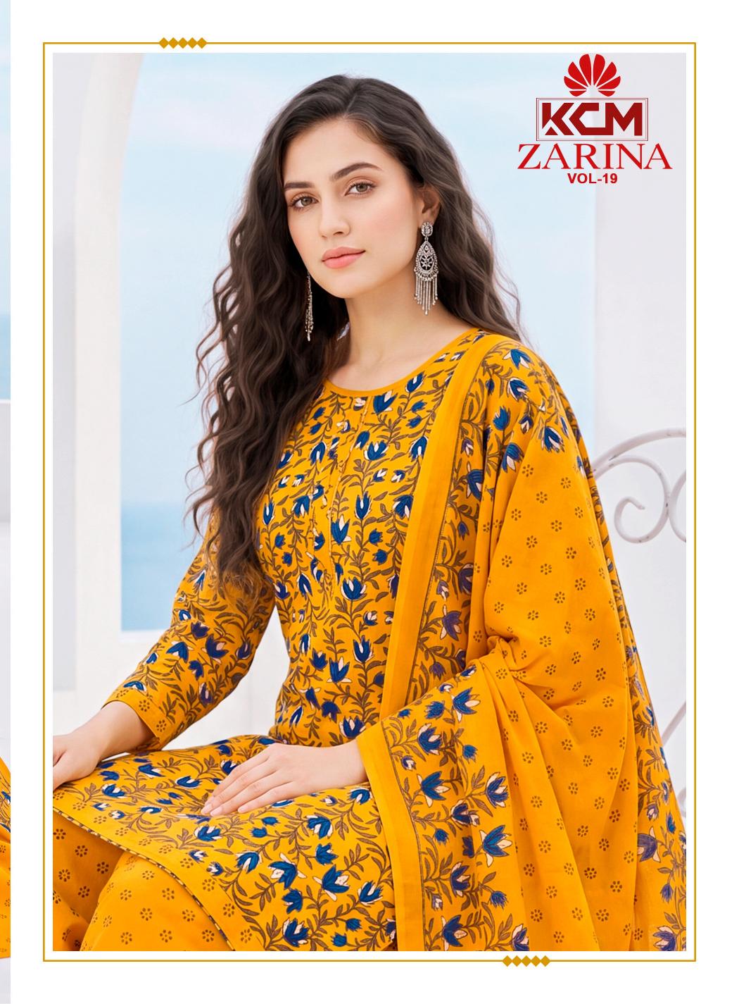 KCM Zarina vol 19 catalog kurtis wholesale dealers in hyderabad