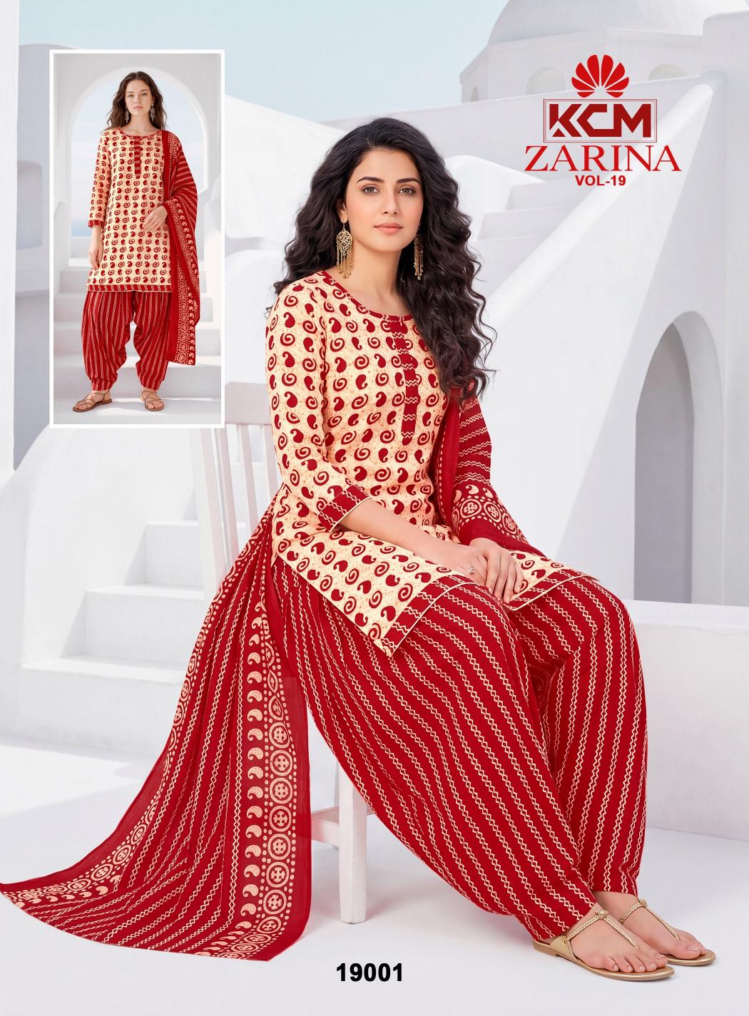 KCM Zarina vol 19 catalog kurtis wholesale dealers in hyderabad