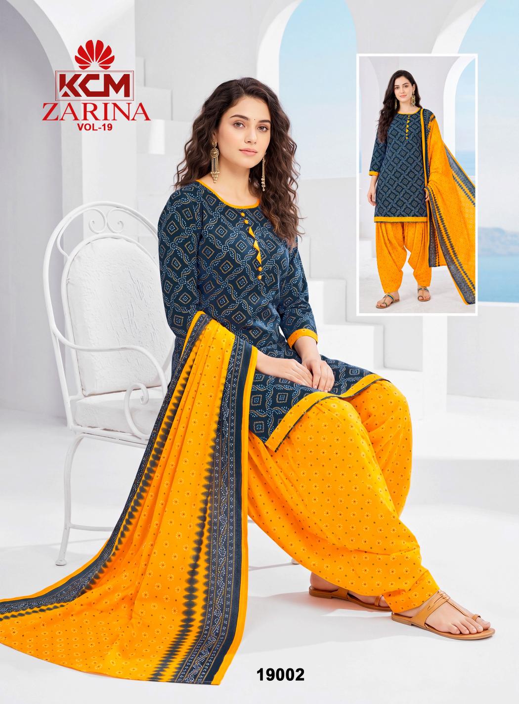 KCM Zarina vol 19 catalog kurtis wholesale dealers in hyderabad