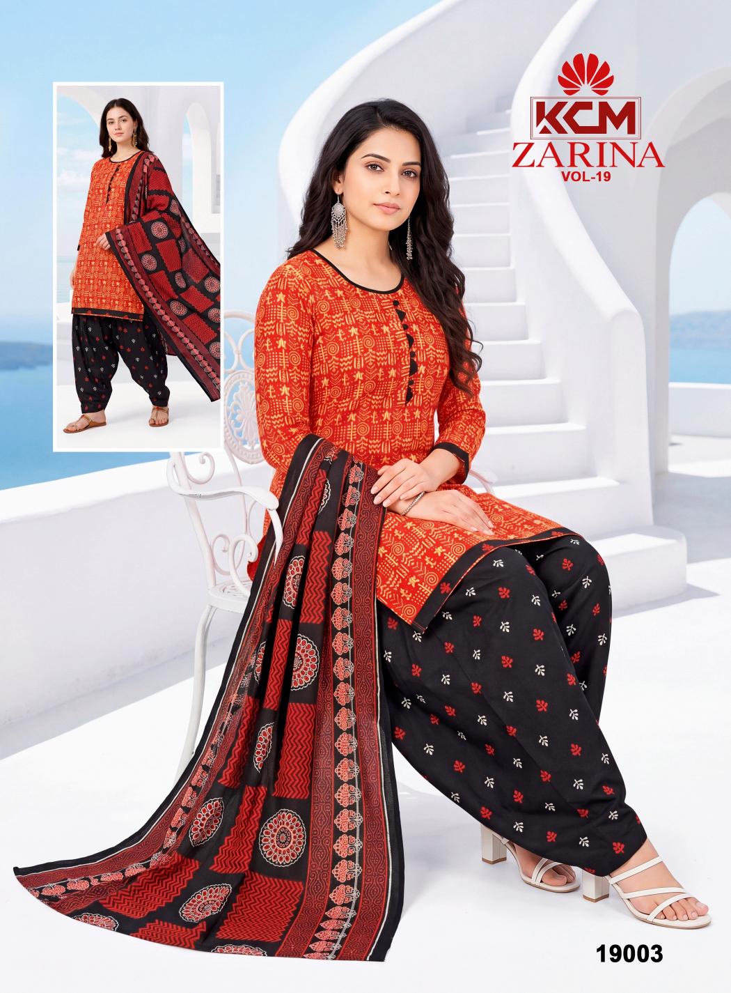 KCM Zarina vol 19 catalog kurtis wholesale dealers in hyderabad