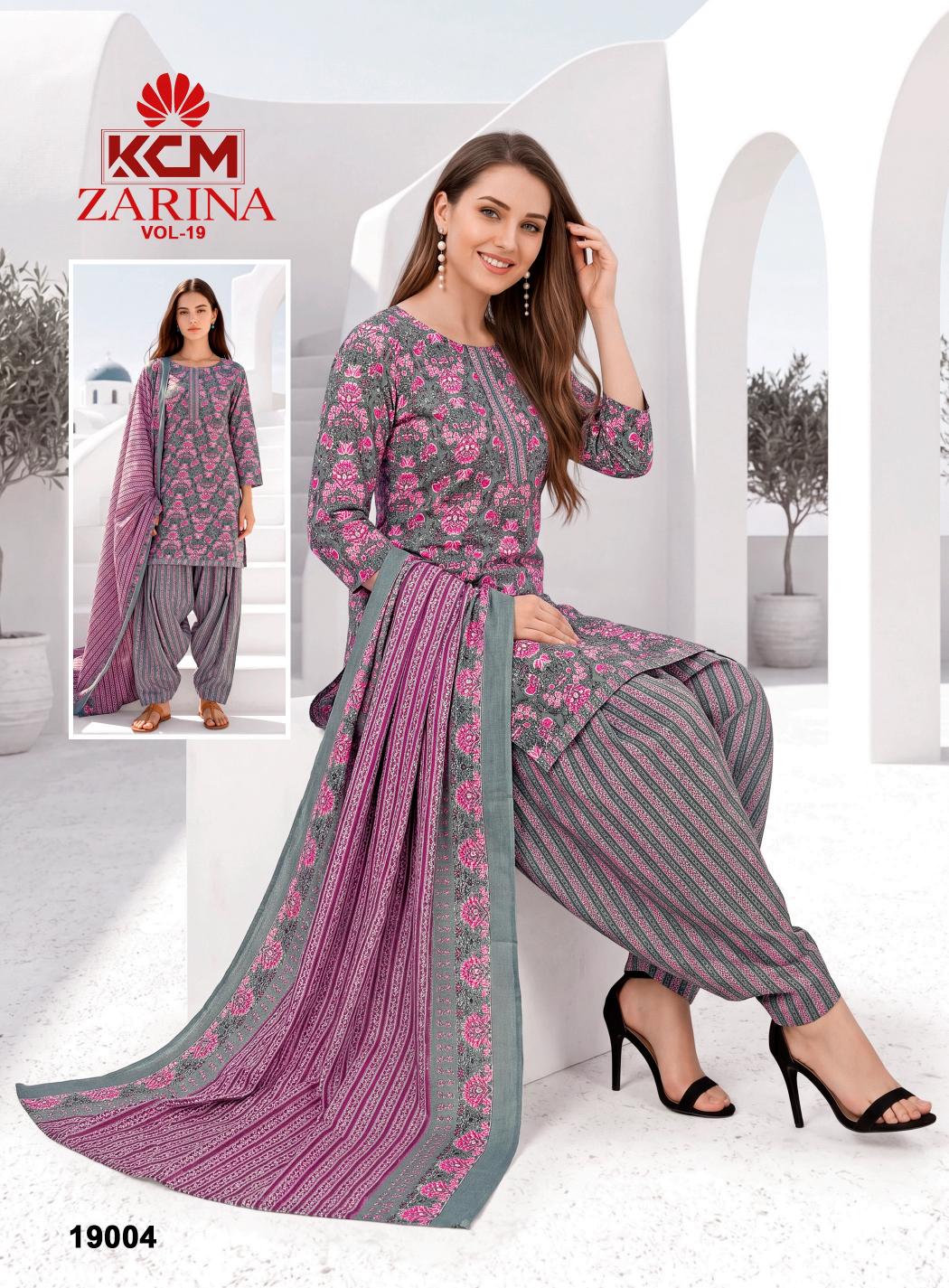 KCM Zarina vol 19 catalog kurtis wholesale dealers in hyderabad
