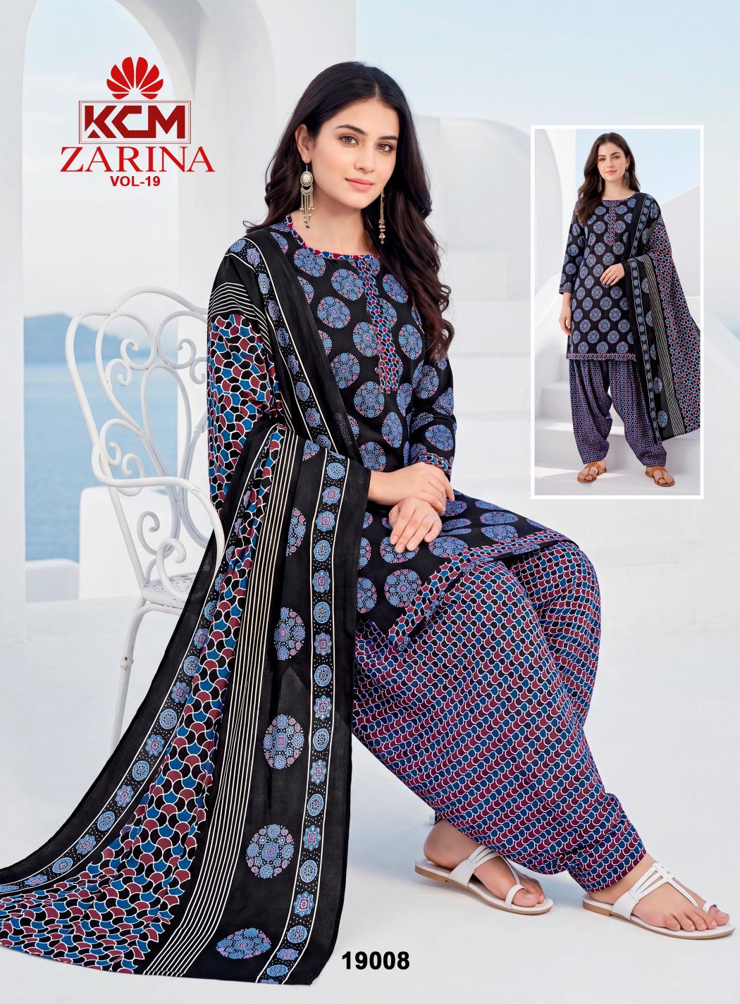 KCM Zarina vol 19 catalog kurtis wholesale dealers in hyderabad