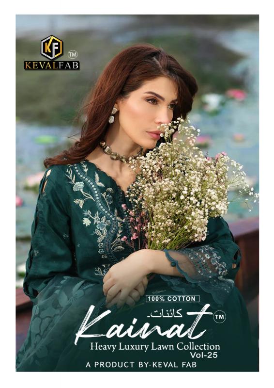 Keval Fab Kainnat Vol 25 – Karachi Dress Material