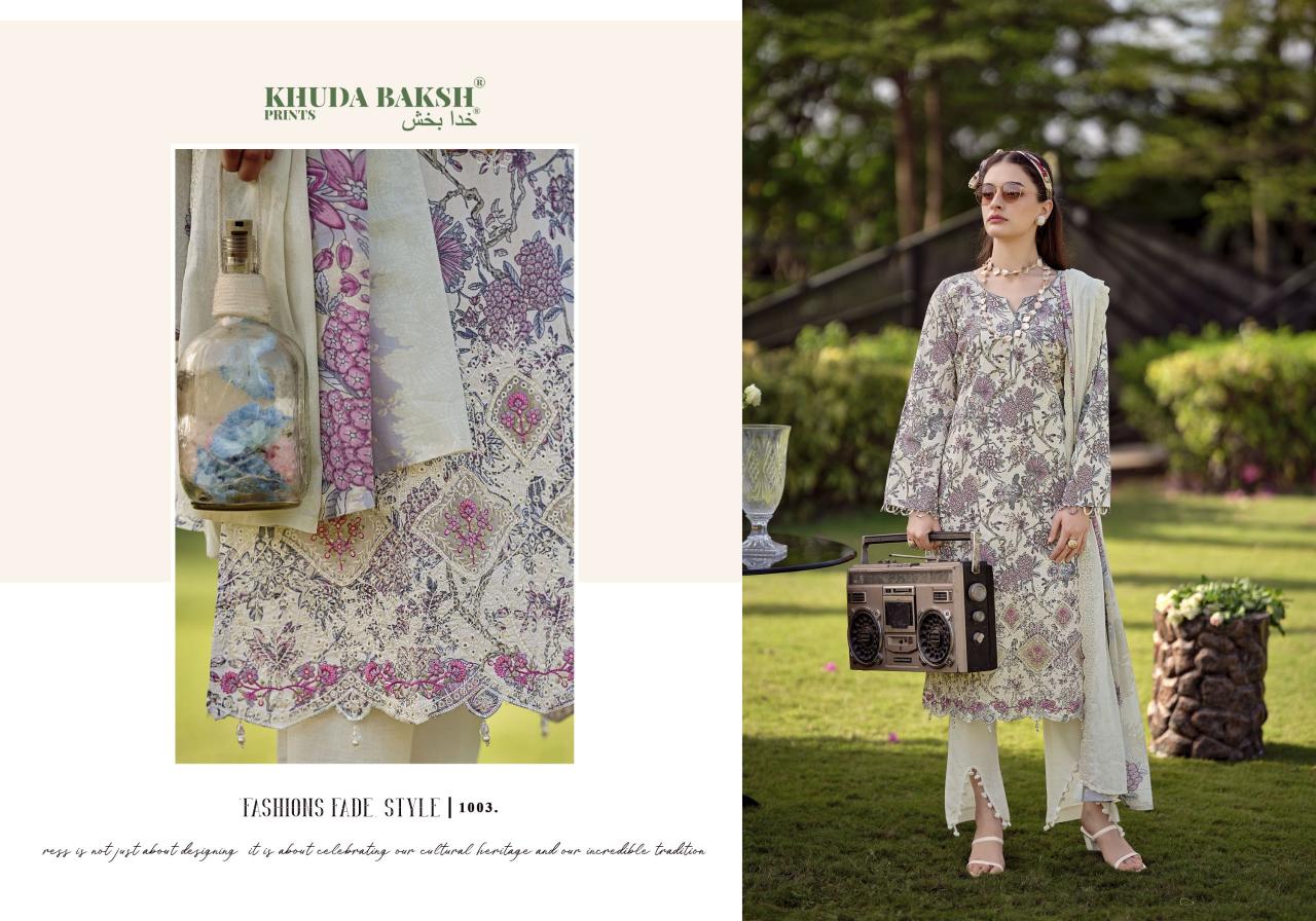 Khudha Baksh Dastaan E Jashan vol 3 catalog dress materials wholesale shops in surat