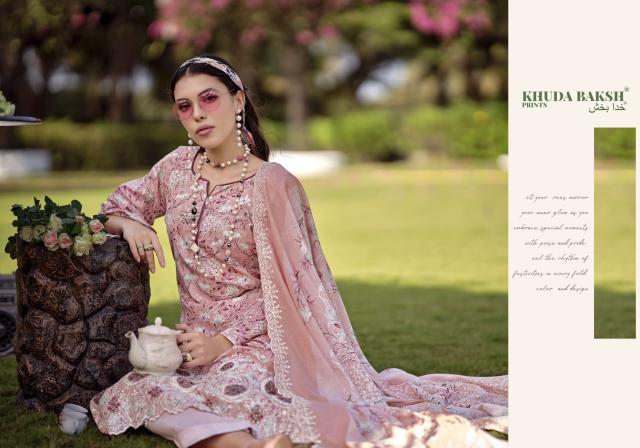 Khudha Baksh Dastaan E Jashan vol 3 catalog dress materials wholesale shops in surat