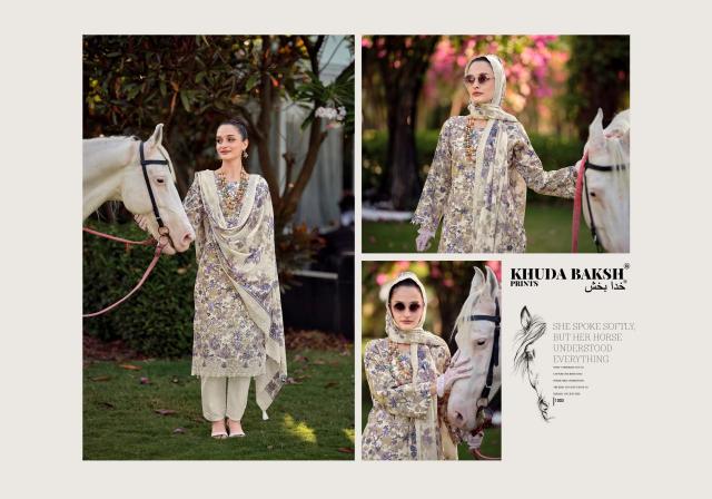 Khudha Baksh Haniya Hiba vol 1 catalog dress materials wholesaler in surat