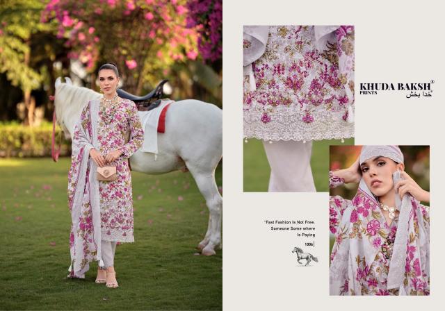 Khudha Baksh Haniya Hiba vol 1 catalog dress materials wholesaler in surat