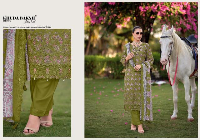 Khudha Baksh Haniya Hiba vol 1 catalog dress materials wholesaler in surat