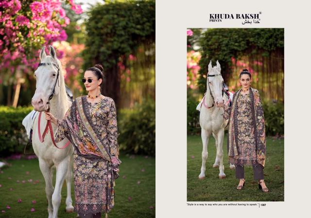 Khudha Baksh Haniya Hiba vol 1 catalog dress materials wholesaler in surat