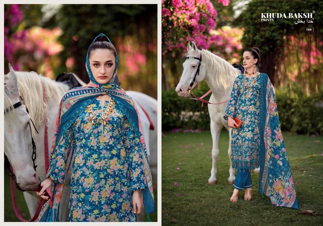 Khudha Baksh Haniya Hiba vol 1 catalog dress materials wholesaler in surat