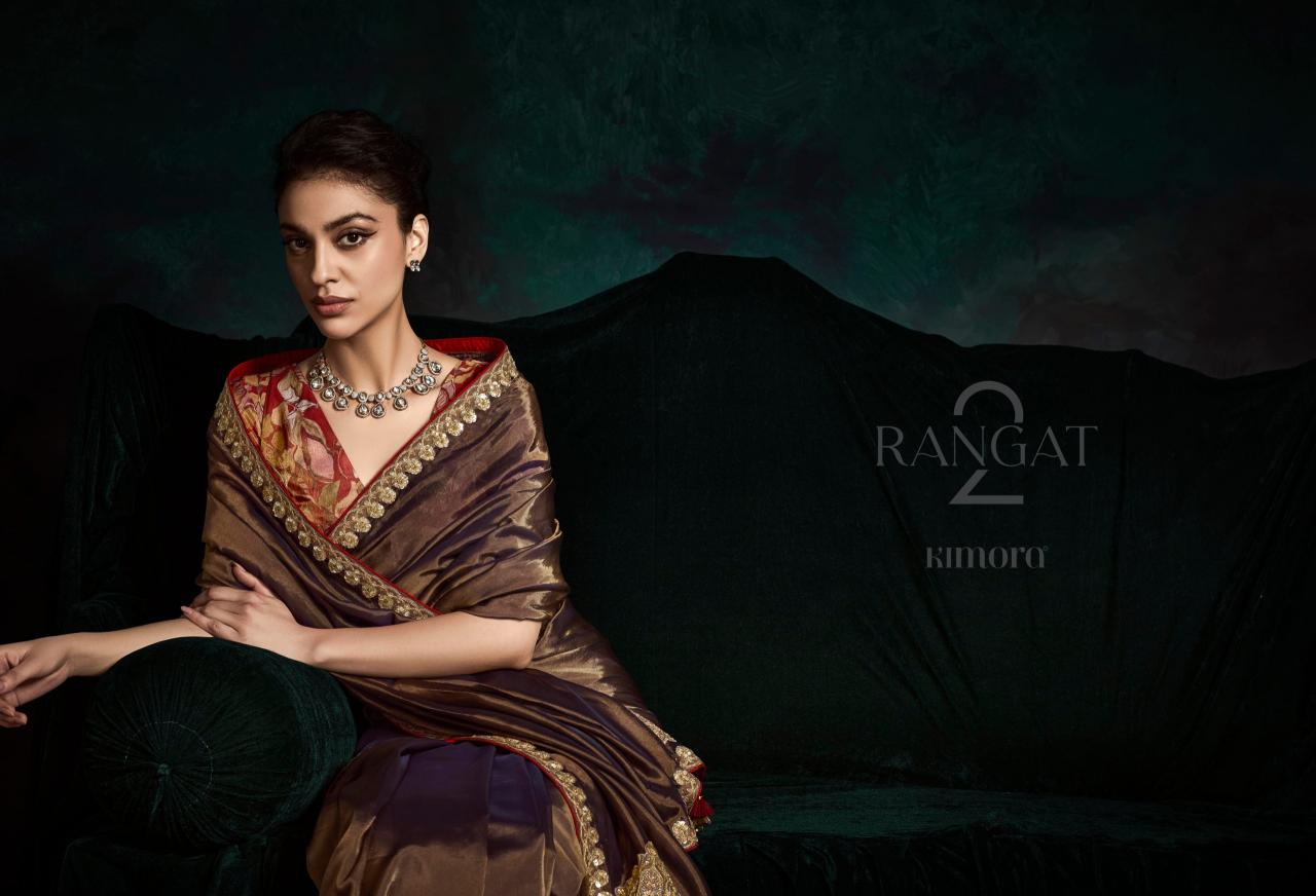 Kimora Rangat catalog saree in wholesale price