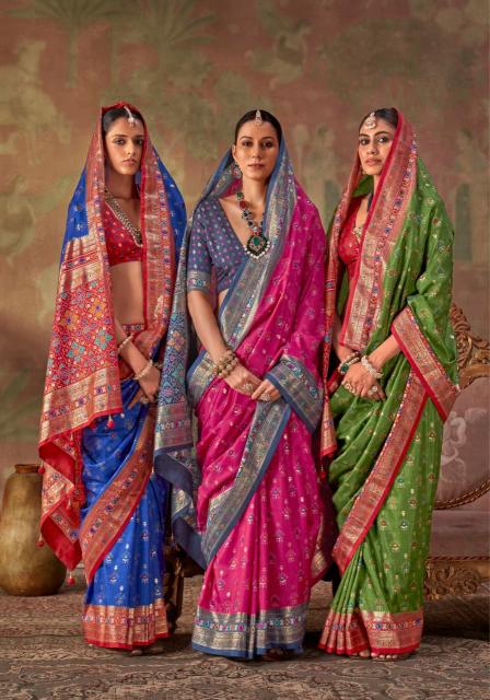Kreshva Tarini catalog patola saree wholesalers in surat