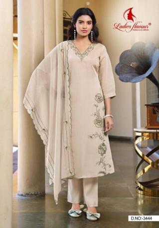 Ladies Flavour 3444 catalog best place wholesale market for ladies kurties in mumbai