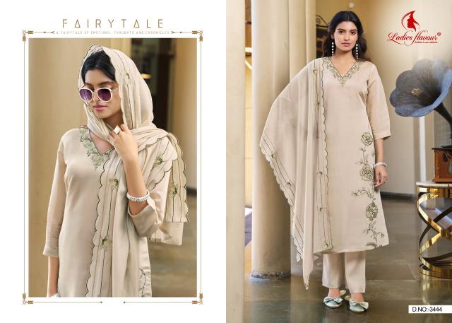 Ladies Flavour 3444 catalog best place wholesale market for ladies kurties in mumbai