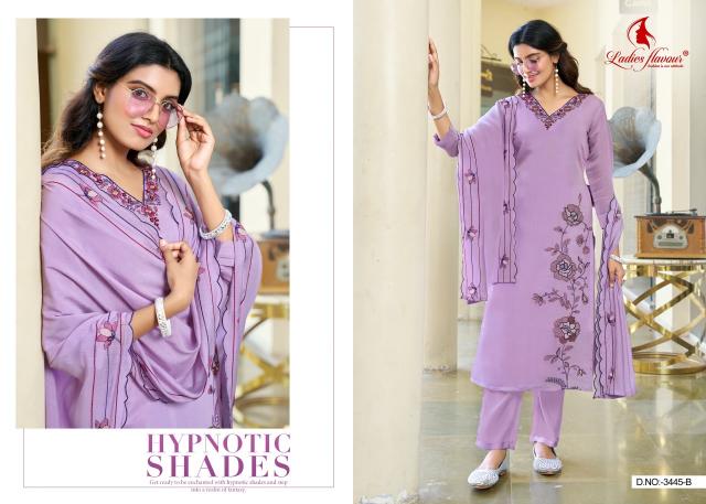 Ladies Flavour 3445 A/B catalog buy ladies wollen kurtis in allahabad on wholesale price