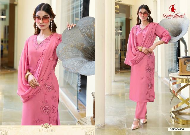 Ladies Flavour 3445 A/B catalog buy ladies wollen kurtis in allahabad on wholesale price