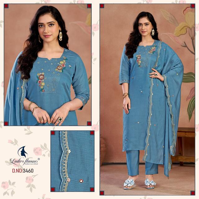 Ladies Flavour 3459 & 3460 catalog kurti wholesale market in chandni chowk