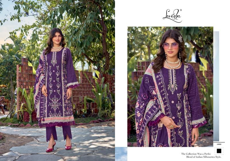 Levisha Binsaeed Nx vol 6 catalog ladies dress material manufacturer in surat