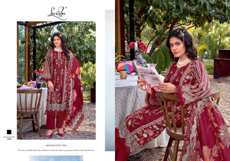 Levisha Binsaeed Nx vol 6 catalog ladies dress material manufacturer in surat