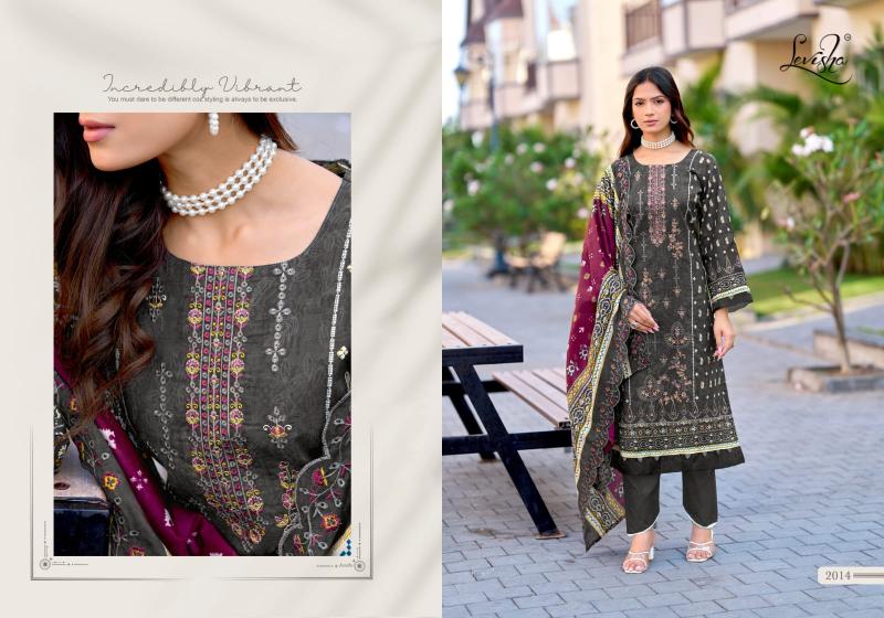 Levisha Madhubala vol 14 catalog dress material wholesaler new tt market ring road surat