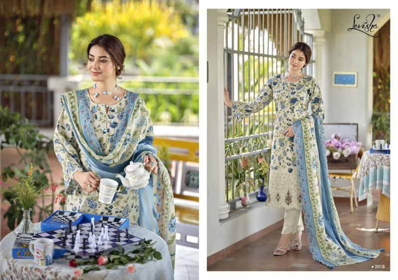 Levisha Nawazish vol 2 catalog cotton dress material with price in surat