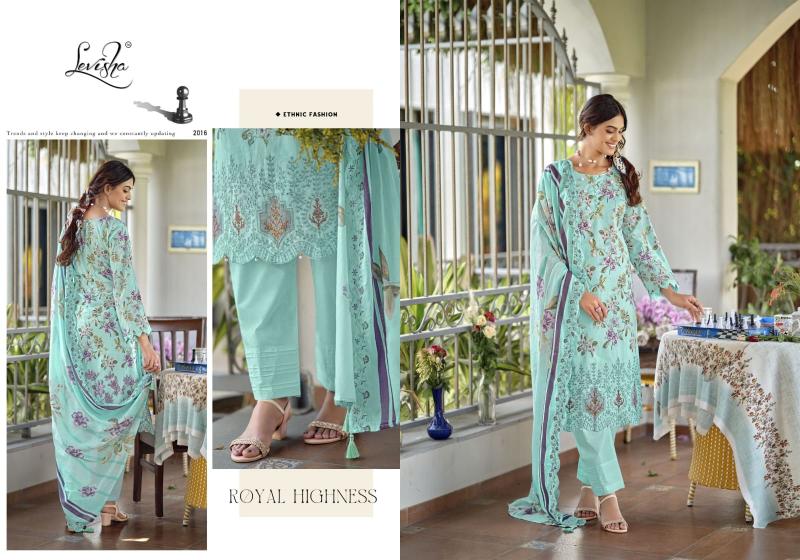 Levisha Nawazish vol 2 catalog cotton dress material with price in surat