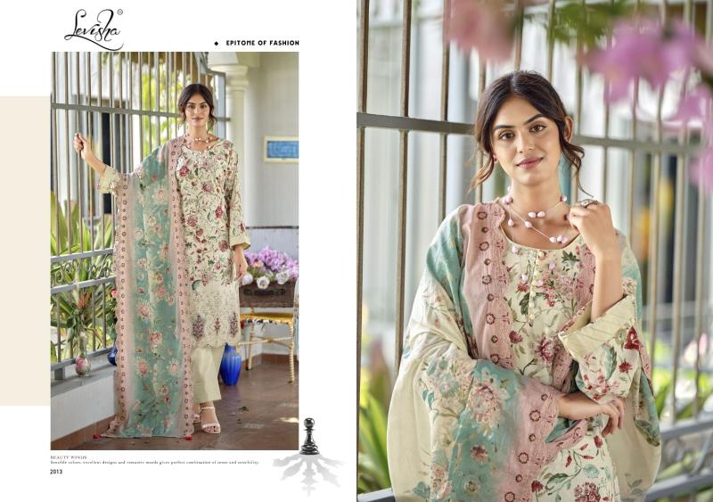 Levisha Nawazish vol 2 catalog cotton dress material with price in surat