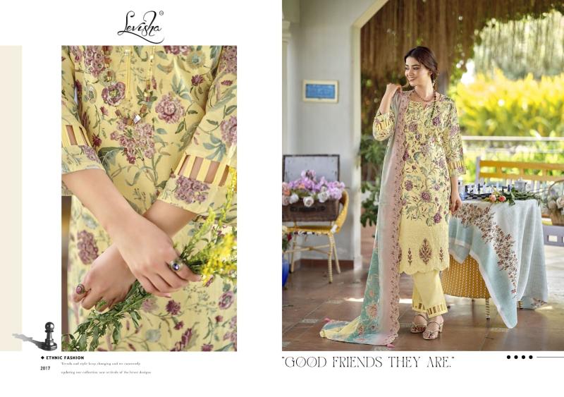 Levisha Nawazish vol 2 catalog cotton dress material with price in surat