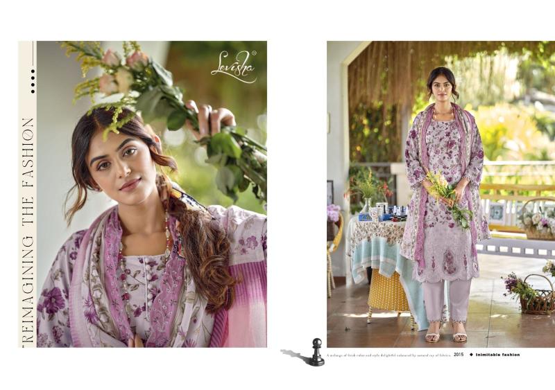Levisha Nawazish vol 2 catalog cotton dress material with price in surat
