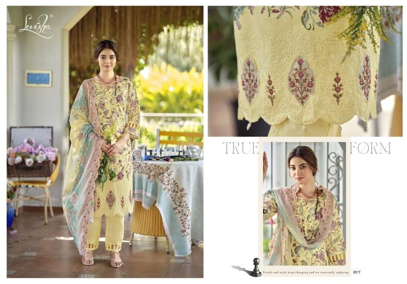 Levisha Nawazish vol 2 catalog cotton dress material with price in surat