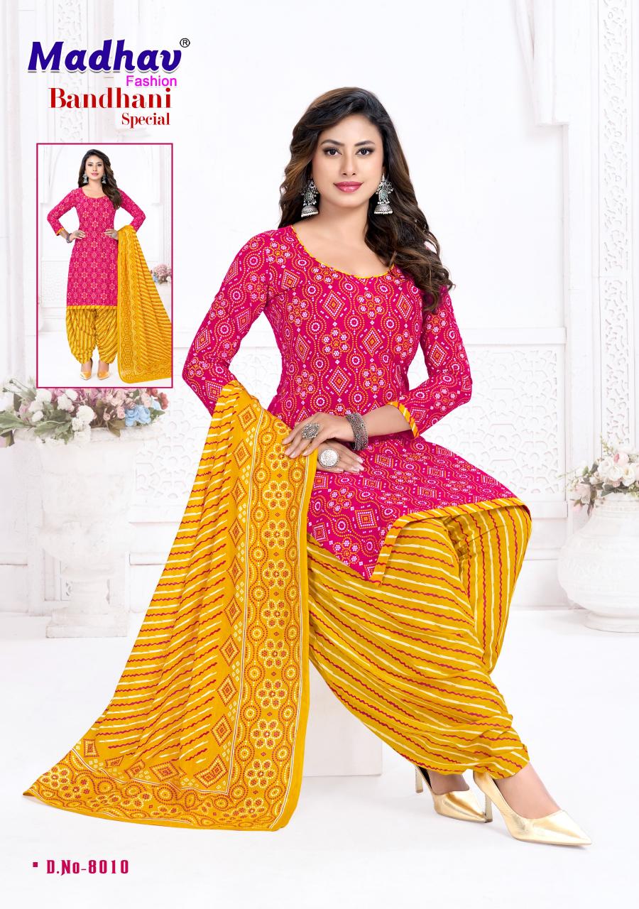 Madhav Bandhani Special Vol 8 – Dress Material