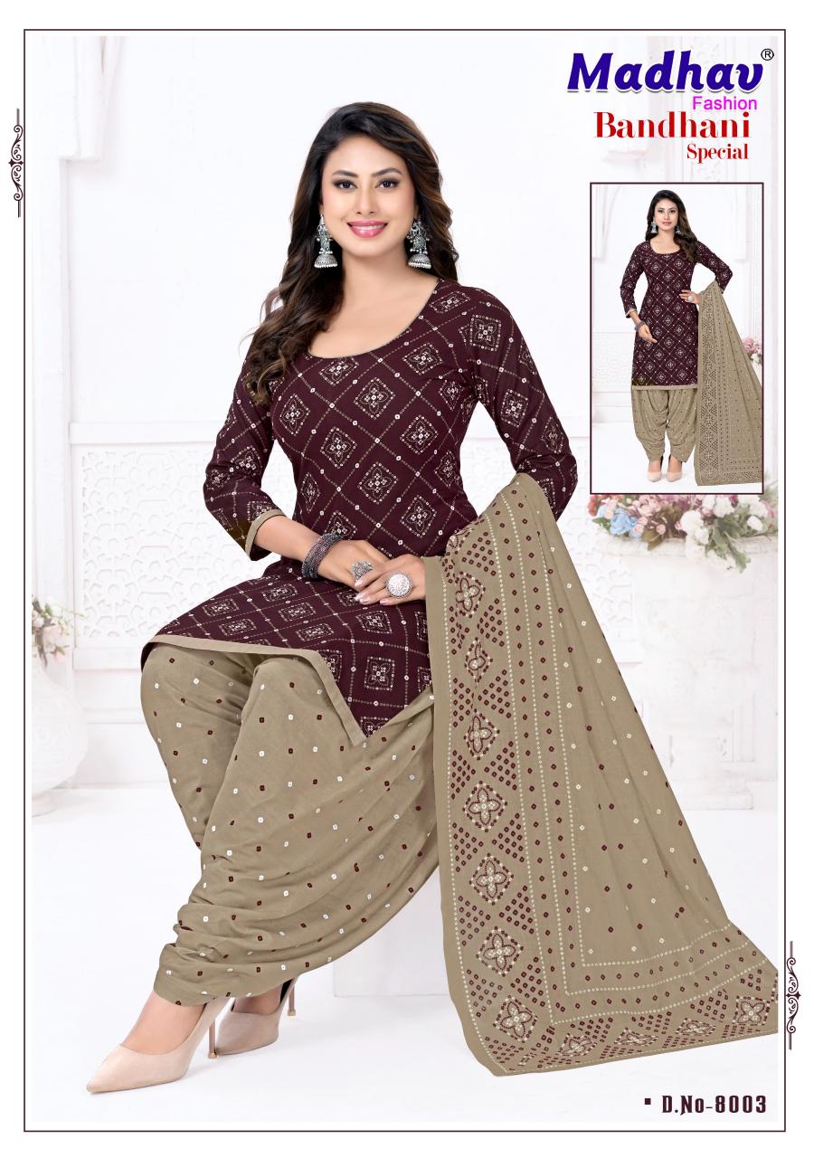 Madhav Bandhani Special Vol 8 – Dress Material