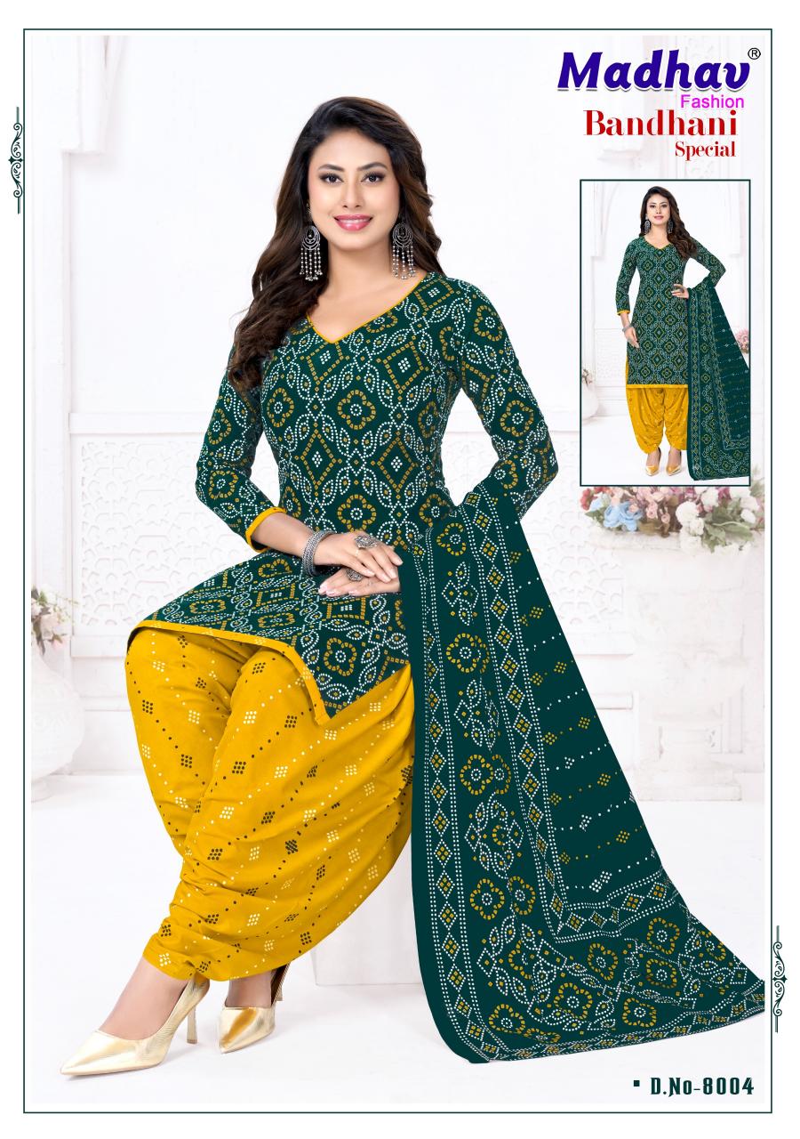 Madhav Bandhani Special Vol 8 – Dress Material