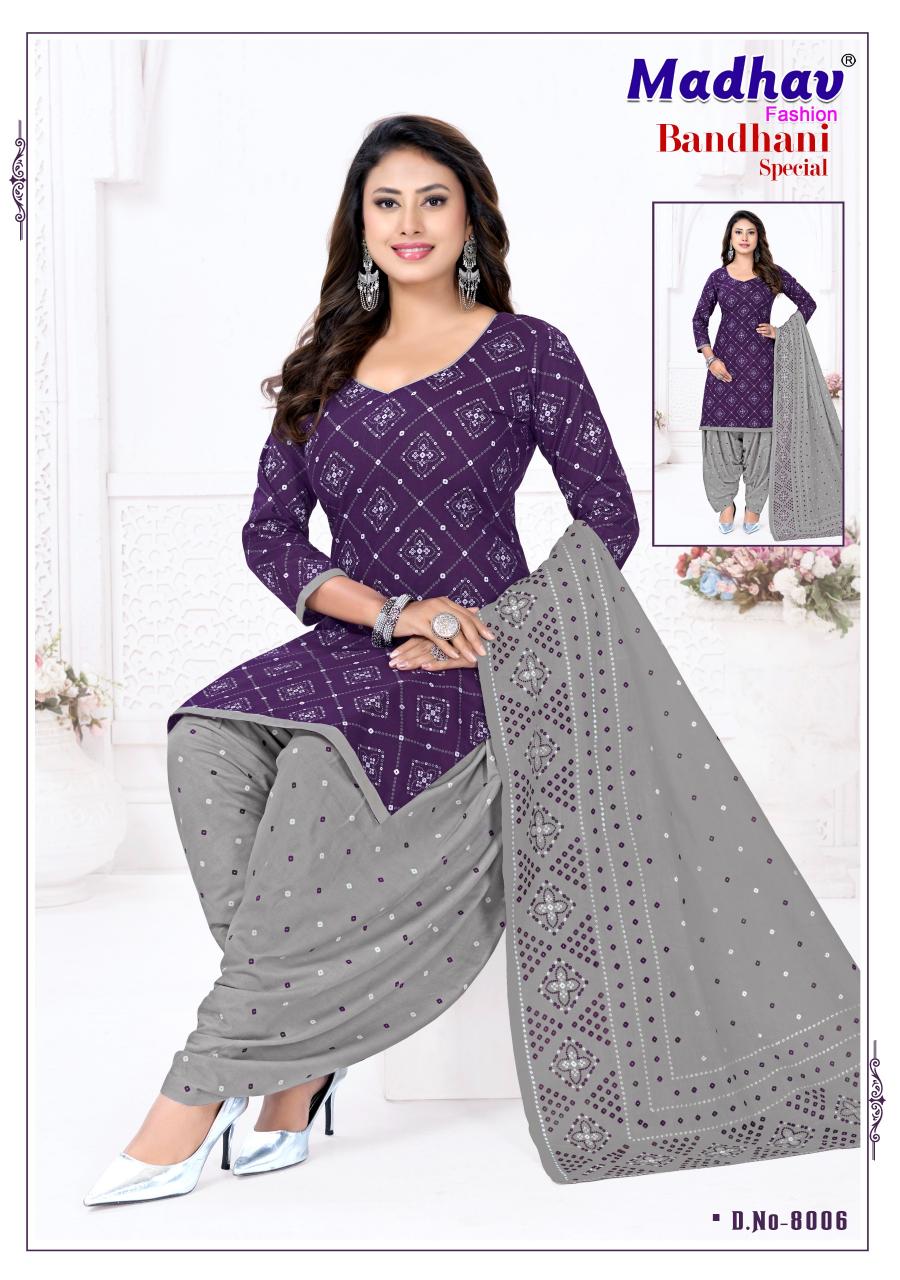Madhav Bandhani Special Vol 8 – Dress Material