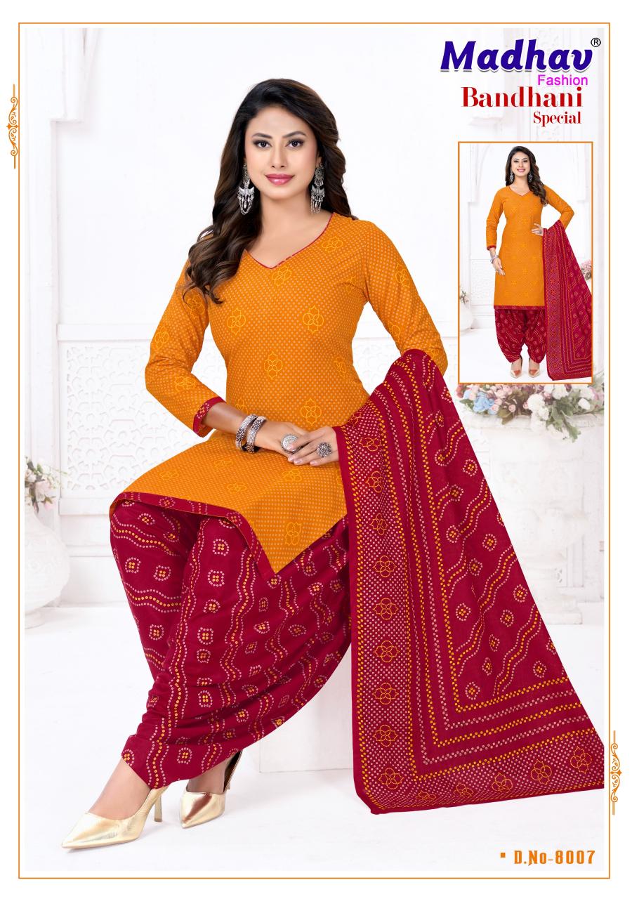 Madhav Bandhani Special Vol 8 – Dress Material