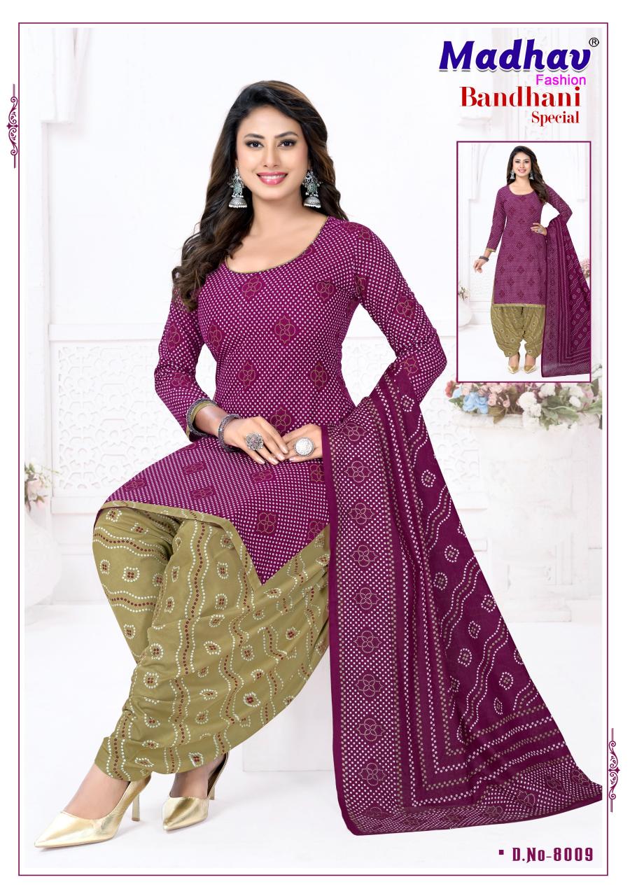 Madhav Bandhani Special Vol 8 – Dress Material